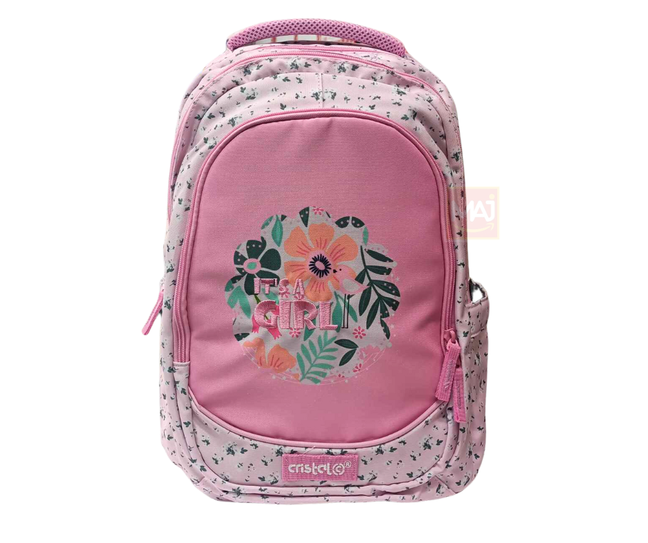 SAC A DOS CRISTAL 3 POCHES FILLES  3610