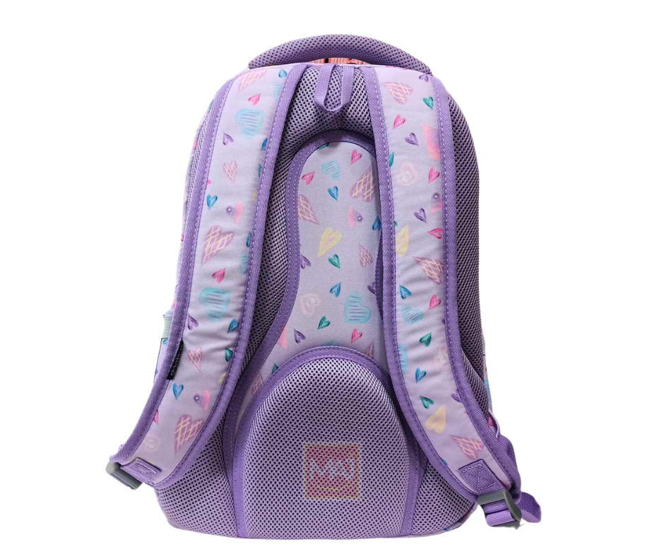 SAC A DOS CRISTAL 3 POCHES FILLES  3610