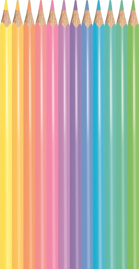 CRAYONS COULEUR PASTEL X12 COLOR'PEPS 832069