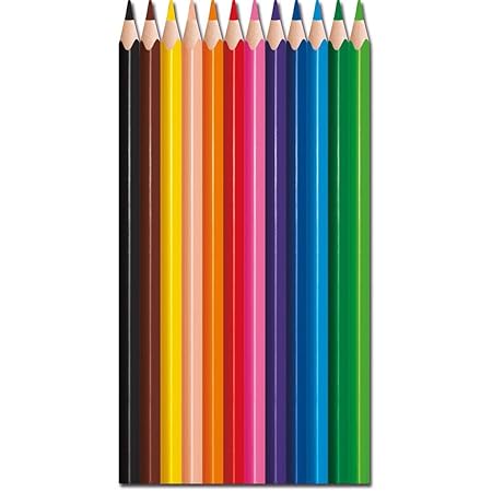 CRAYONS COULEUR MAPED COLORPEPS STRONG 12 CLR
