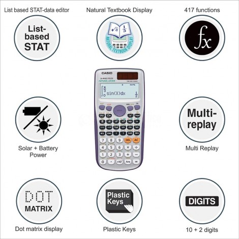 CALCULATRICE CASIO 991ES