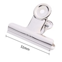 CLIP METALIQUE 51MM DE 6 DELI DE9523
