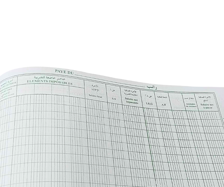 LIVRE DE PAIE ATLAS