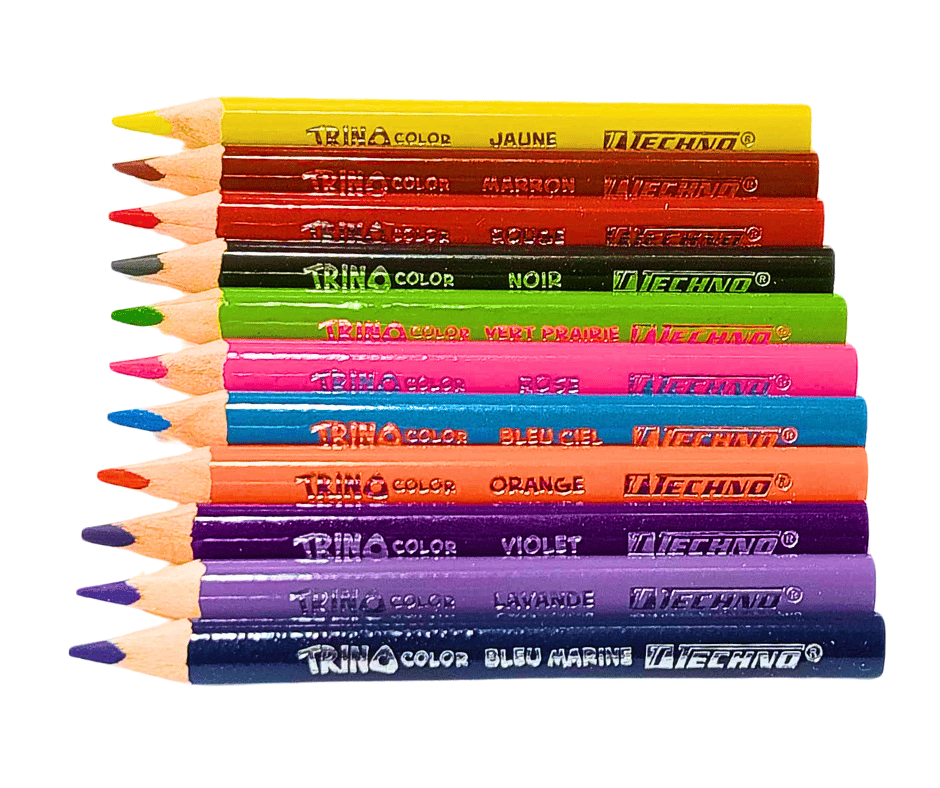 CRAYON DE COULEUR TRINO TECHNO