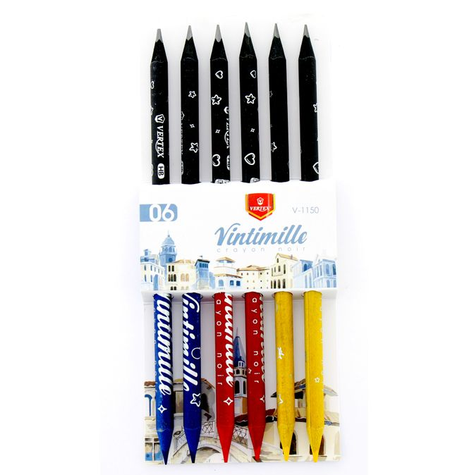 CRAYON COULEUR VERTEX VINTIMILLE DOUBLE FACE