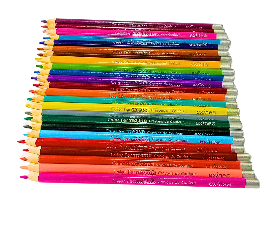 CRAYONS COULEUR EXINE 12 PC