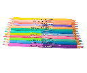 CRAYONS COULEURS TECHNO PASTEL TRINO BICOLORE 12/24