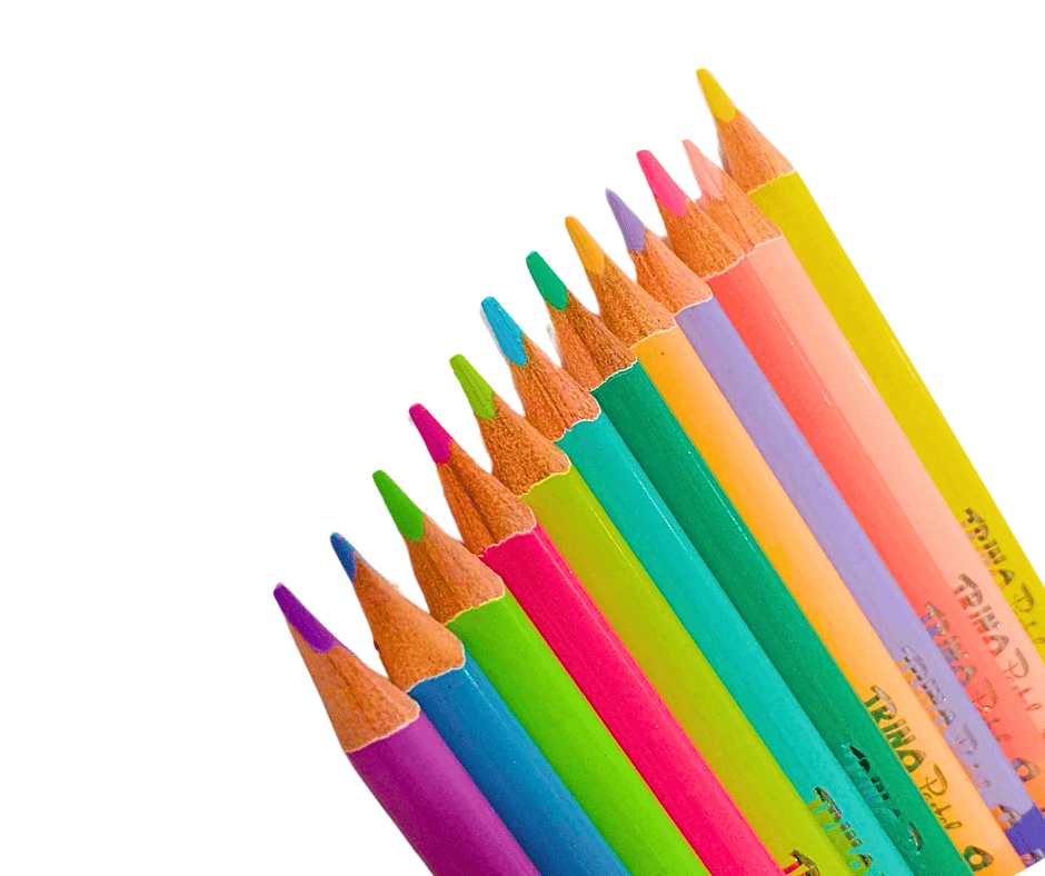 CRAYONS COULEURS TECHNO PASTEL TRINO BICOLORE 12/24