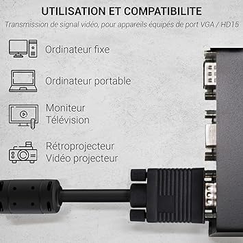 CABLE VGA INTEX M/F 5M