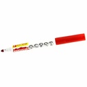 MARQUEUR POUR ARDOISE BLANC ROUGE TECHNO3099