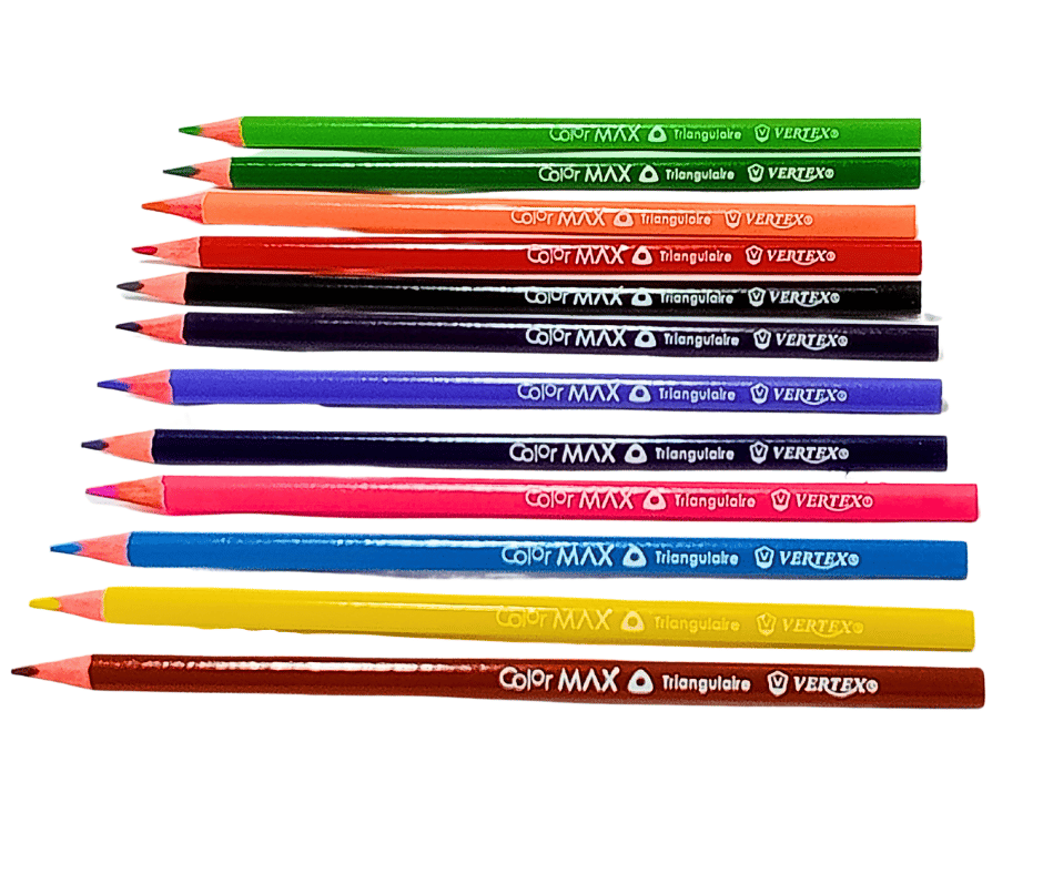 CRAYONS DE COULEUR COLOR MAX 12 GM EN TUBE