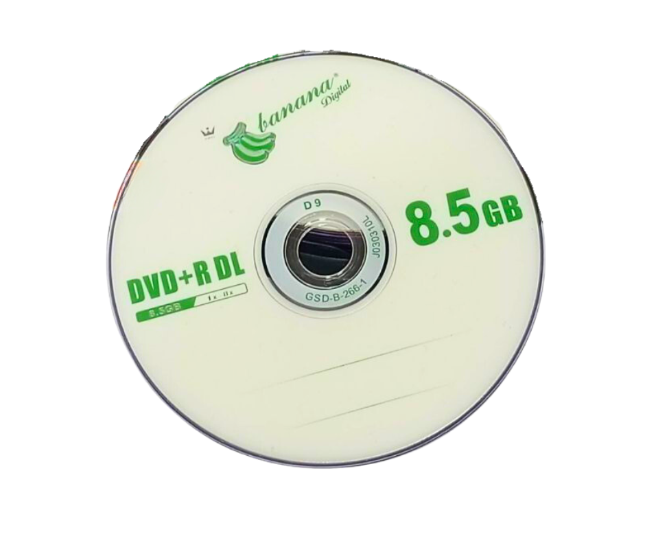 DVD 8.5 GB BANANA 
