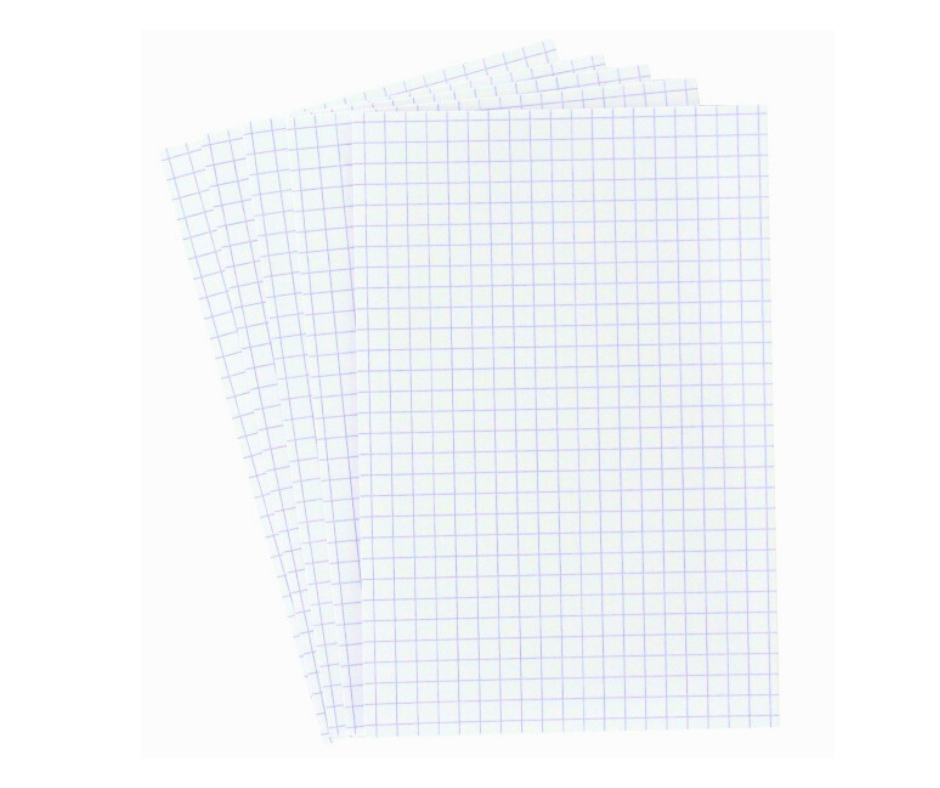 FICHE BRISTOL QUADRILLE A4 ATLAS 170G