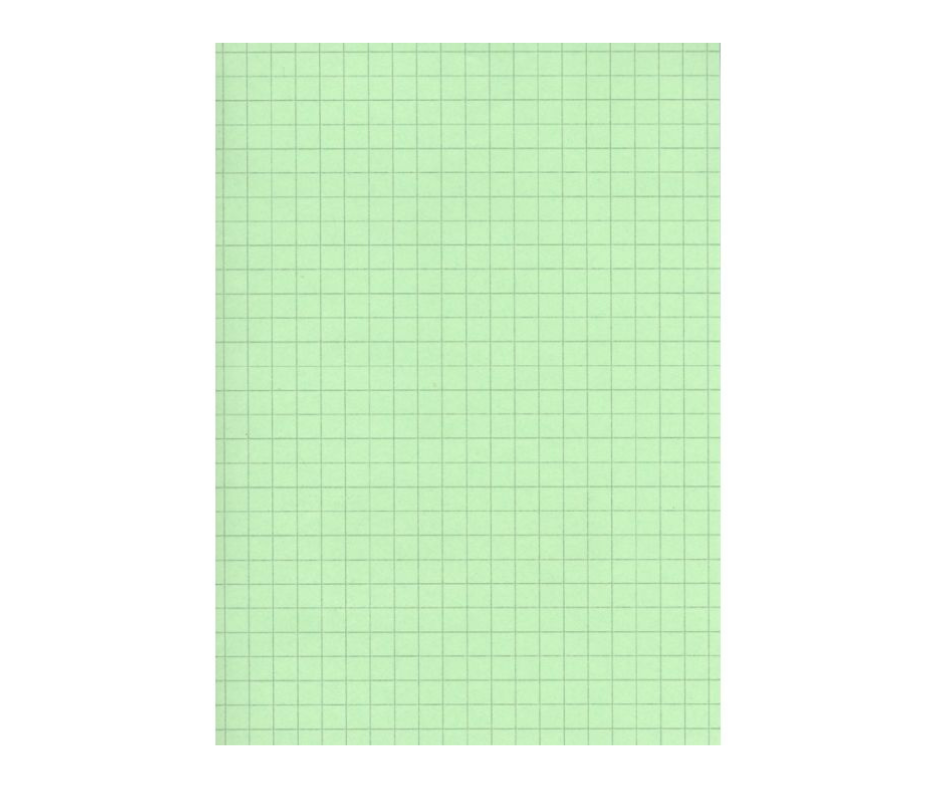 FICHE BRISTOL A4 QUADRILLEES VERT 25F 170G EXCELLES