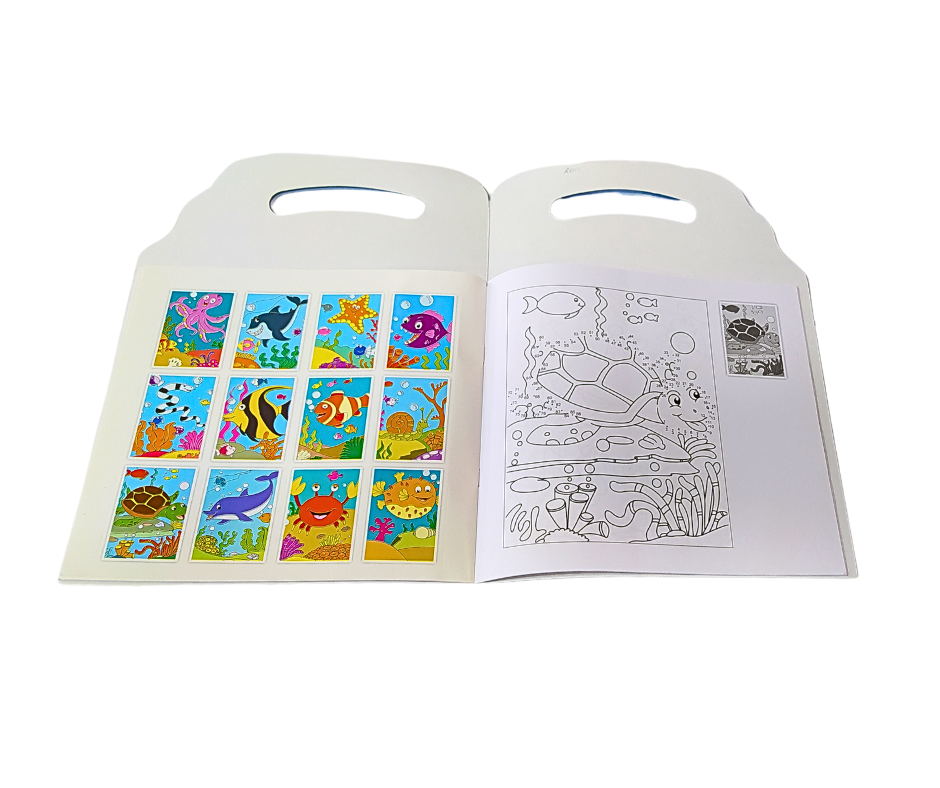 COLORIAGE LES ANIMAUX MARINS