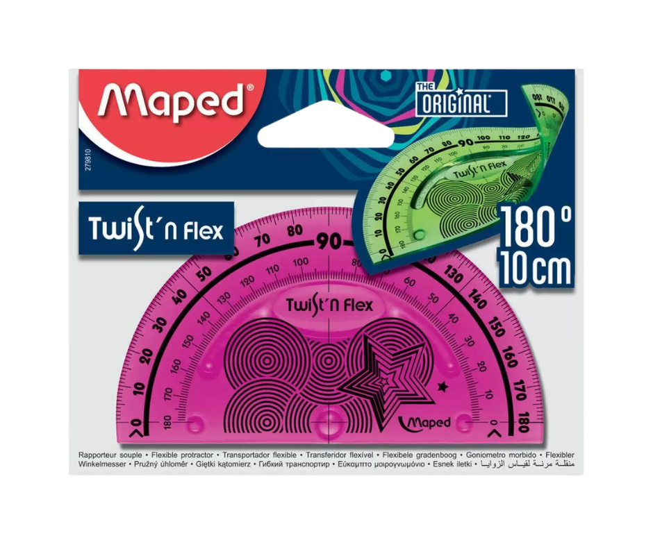 RAPPORTEUR 180° 10CM MAPED 279810