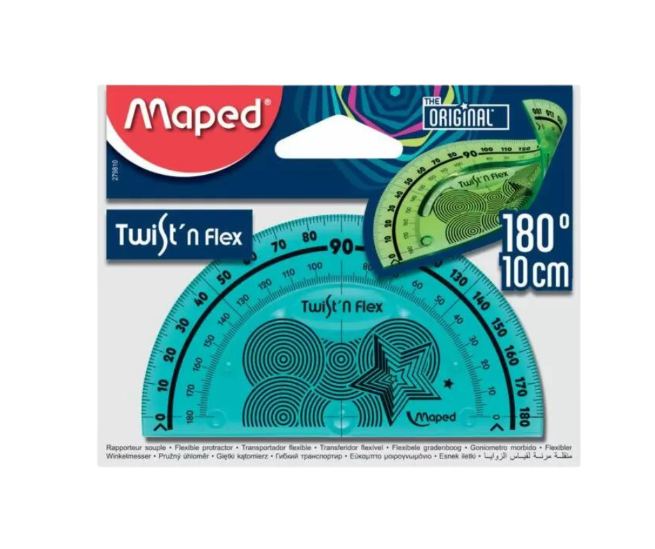 RAPPORTEUR 180° 10CM MAPED 279810