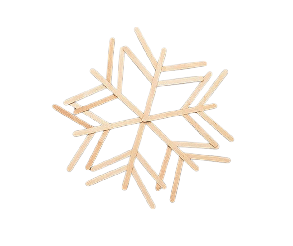 BATONNETS EN BOIS TECHNO PAQUET DE 50 PCS 5014