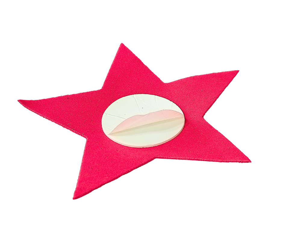 MOUSSE ADHISIVE ETOILES TECHNO 4623