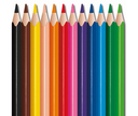 CRAYONS COULEUR MAPED 12 PIECES