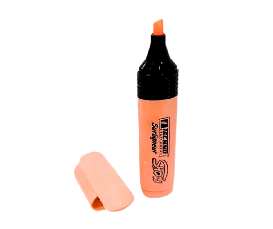 SURLIGNEUR TECHNO SHOW ORANGE PASTEL 5649