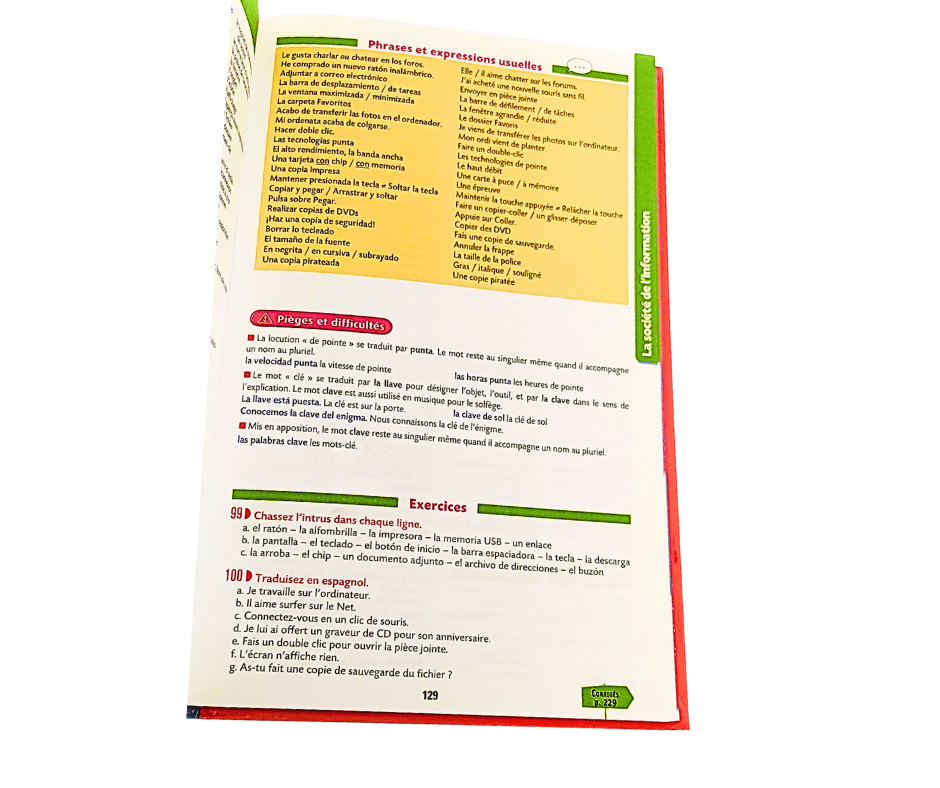 BLED ESPAGNOL VOCABULAIRE HACHETTE