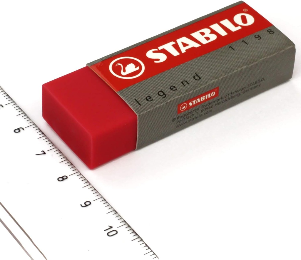 GOMME STABILO LEGEND COULEURS 1198