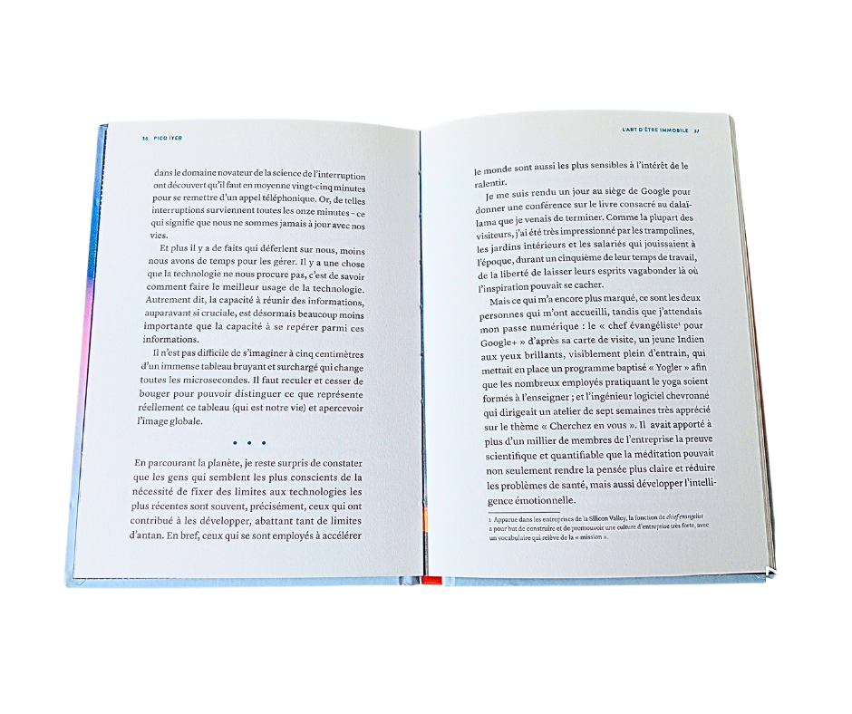 L'ART D’ÊTRE IMMOBILE TED