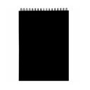 ALBUM PAPIER TECHNO NOIR 30 FEUILLES A4 120G