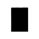 ALBUM PAPIER TECHNO NOIR A5 30 FEUILLES 120G