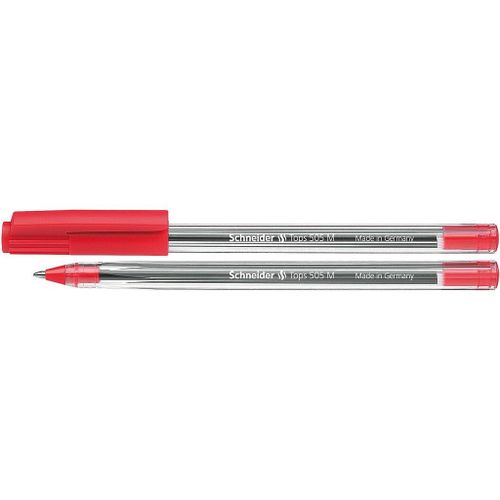 STYLO SCHNEIDER TOPS 505M ROUGE