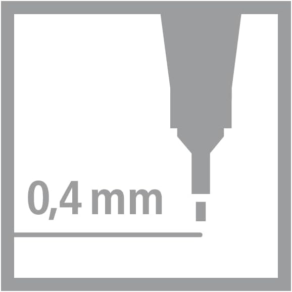 STABILO TECHNO TRINO POINTE FINE ROUGE