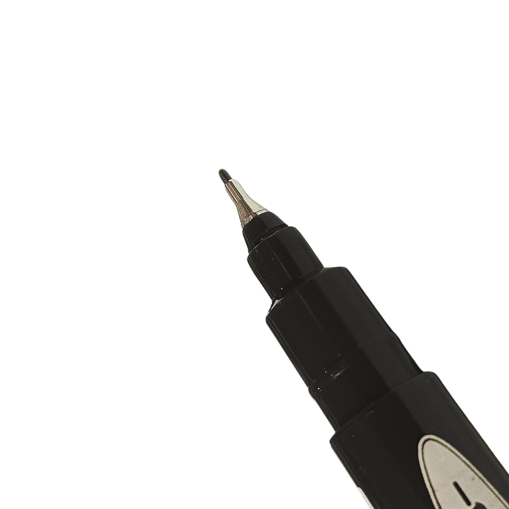 MARQUEUR PERMANENT TECHNO DOUBLE TETE NOIR 5171