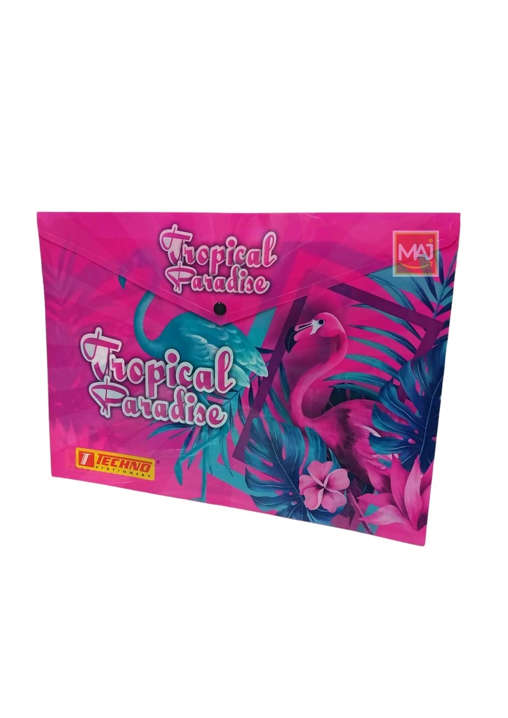 POCHETTE ENVELOPPE A BOUTON TECHNO 5288