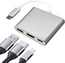 ADAPTATEUR TYPE C TO HDMI+USB 3.0+TYPE C 