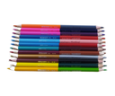 CRAYONS COULEUR EXINE DUO 12PC 01004
