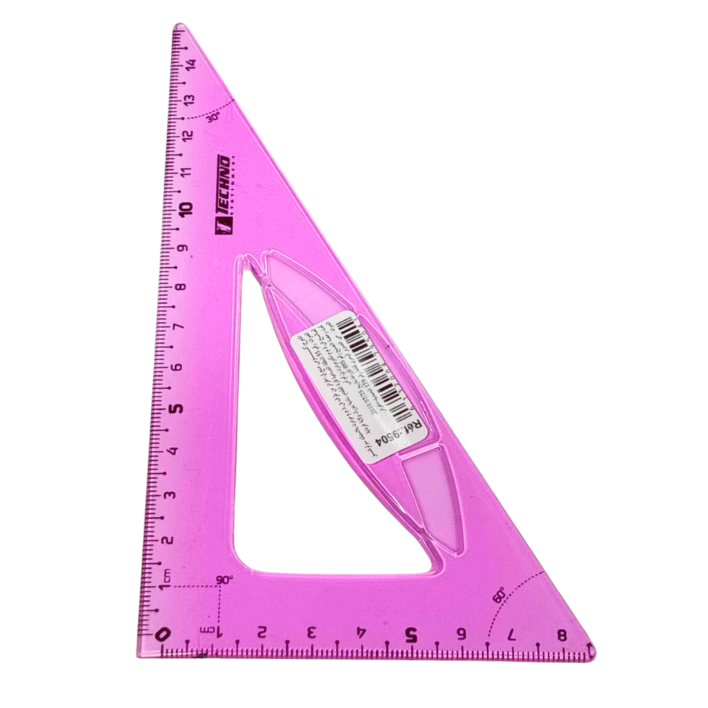 EQUERRE ECOLIER TECHNO 15CM 60°