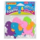 MOUSSE ADHESIVE ANIMAUX MULTI-DESINGS TE4613