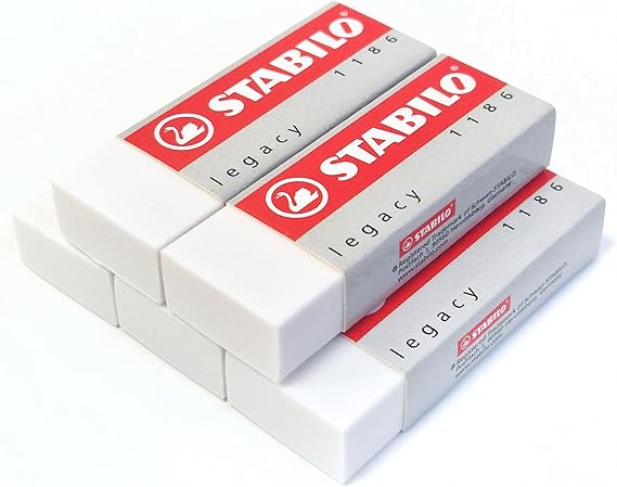 GOMME BLANCHE STABILO LEGACY GM 1186