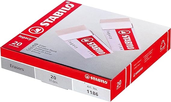 GOMME BLANCHE STABILO LEGACY GM 1186