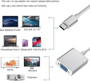 ADAPTATEUR TYPE C TO VGA 