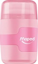 TAILLE CRAYONS + GOMME MAPED CONNECT PASTEL 2 TROUS 049231
