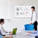 TABLEAU BLANC EVEREST 100*150 CM EV1803