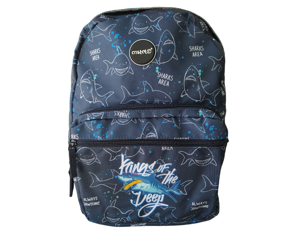 SAC A DOS CRISTAL 2 POCHES GARCON  3711