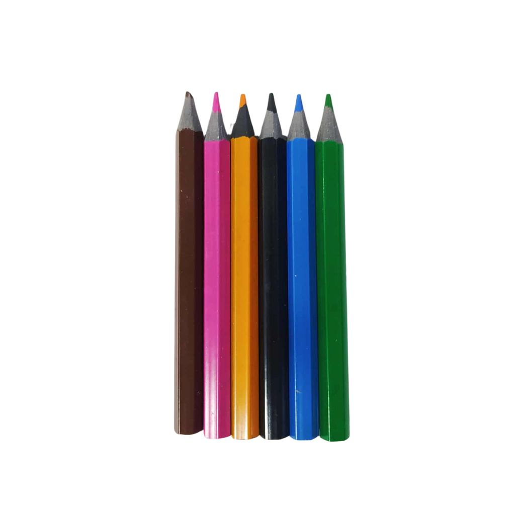 CRAYON DE COULEUR SBI 6PCS 