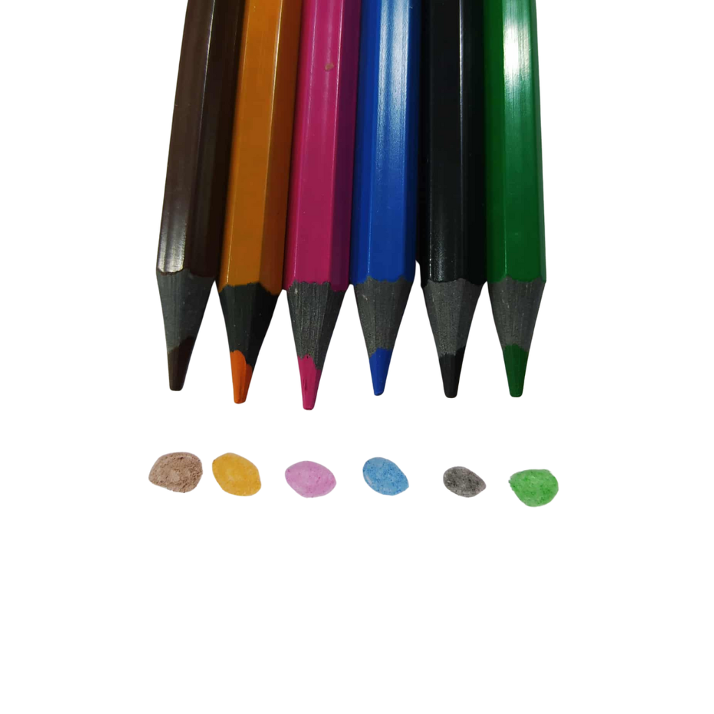 CRAYON DE COULEUR SBI 6PCS 