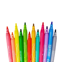 FEUTRE TECHNO POCHETTE DE 12 SPRING PASTEL COULEURS TE8287