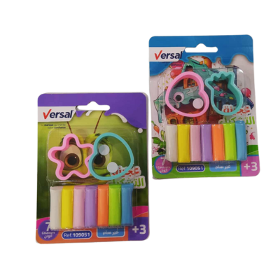 PATE A MODELER VERSAL PASTEL 7 COULEURS 