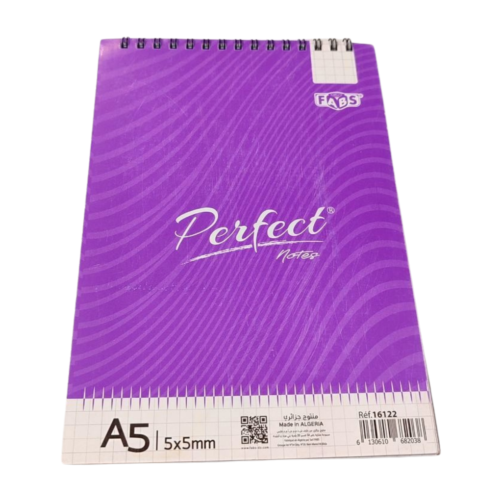 BLOC NOTE QUADRILLE A5 FABS 16122