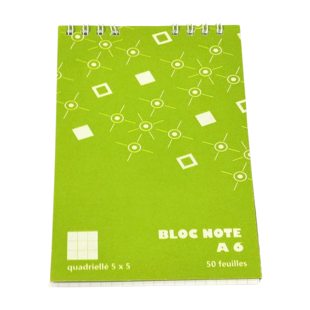 BLOC NOTE A6 ARTEC 